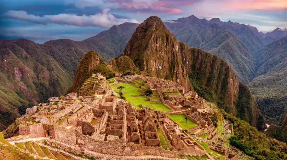 Sunrise over Machu Picchu