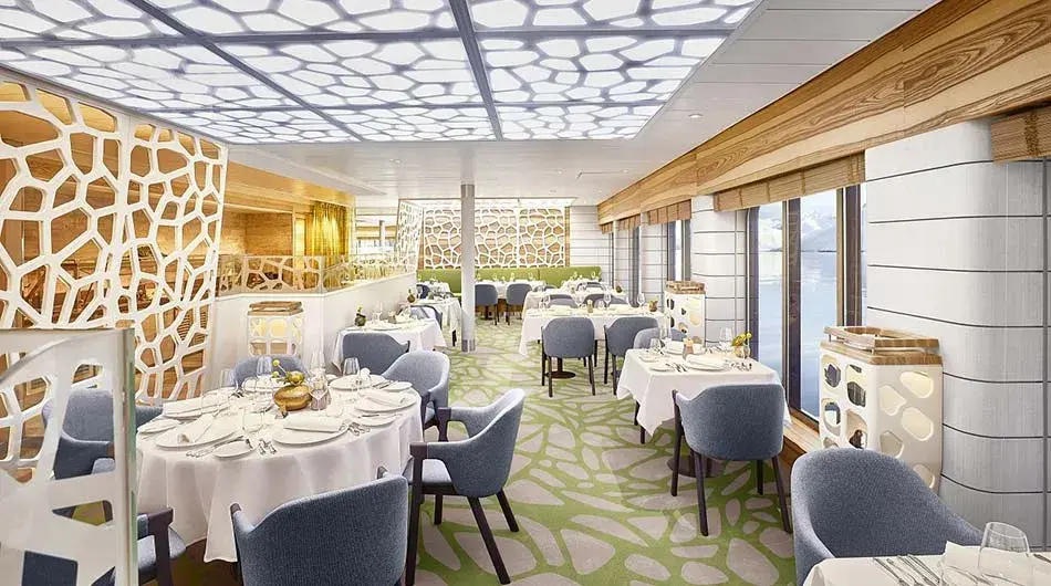Hanseatic Inspiration Main Restaurant: ctsy Hapag Lloyd Cruises