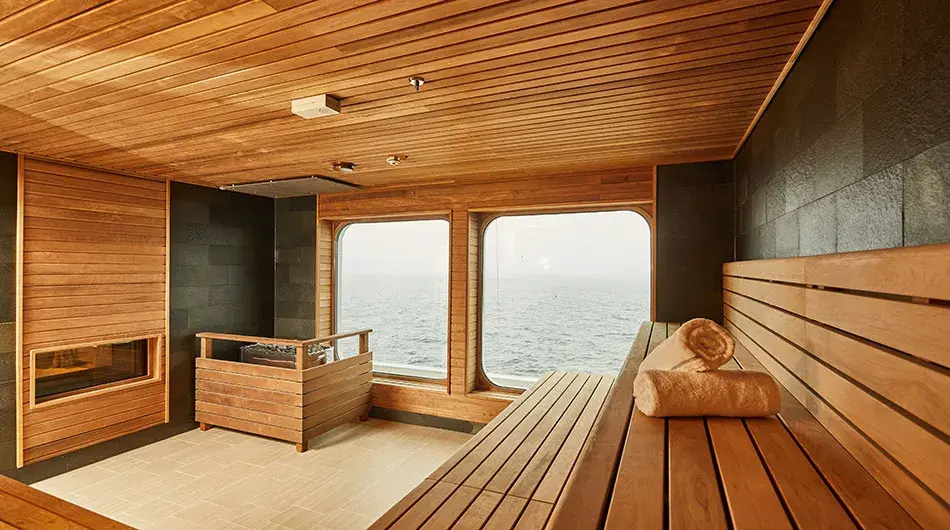 Hanseatic Inspiration Sauna: ctsy Hapag Lloyd Cruises