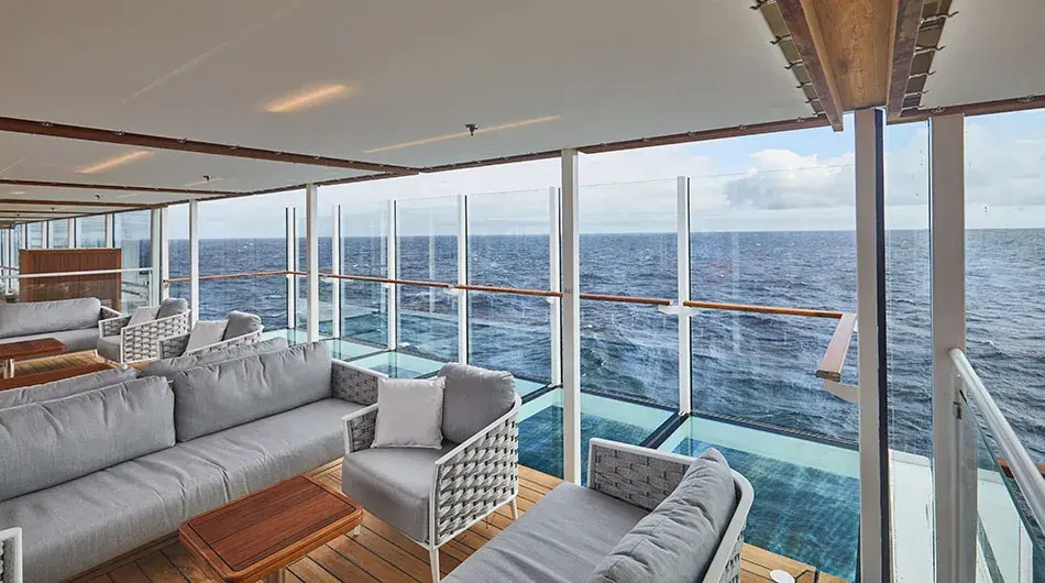 Hanseatic Inspiration Glass Balcony: ctsy Hapag Lloyd Cruises