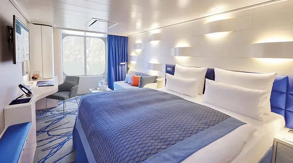 Hanseatic Spirit Outside Cabin: ctsy Hapag Lloyd Cruises Hanseatic Spirit Outside Cabin: ctsy Hapag Lloyd Cruises