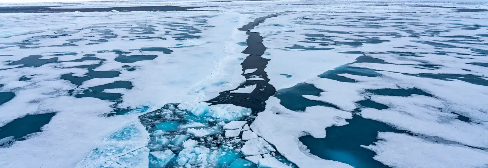 Pack ice on Svalbard expedition cruise Pack ice on Svalbard expedition cruise