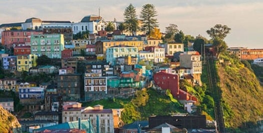Disembarkation in Valparaiso