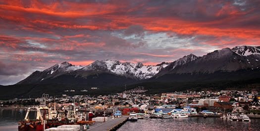 Arrival in Ushuaia Arrival in Ushuaia
