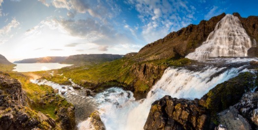 Dynjandi Waterfall