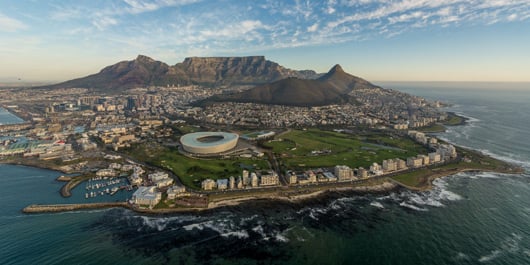 Embarkation in Cape Town
