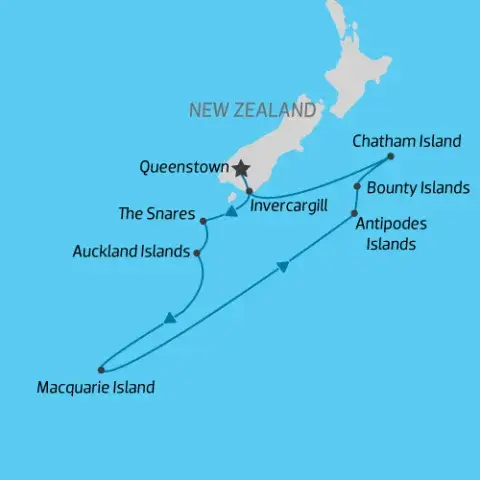 map of  Birding Down Under) 