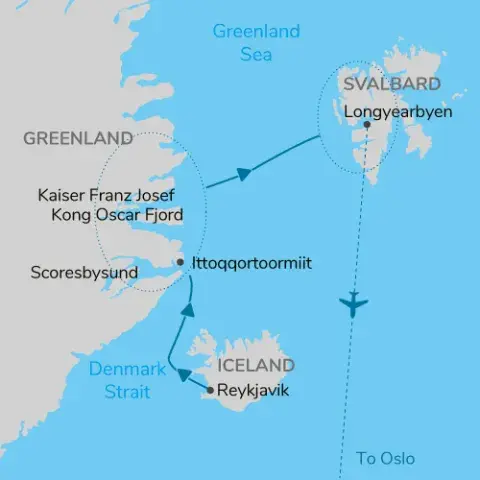 Jewels of the arctic map) 