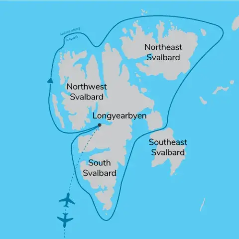 In Depth Svalbard Map) 