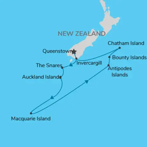 map of  Birding Down Under) 