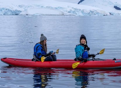 Sea Kayak or Day Paddle in Antarctica? The Differences, Explained 