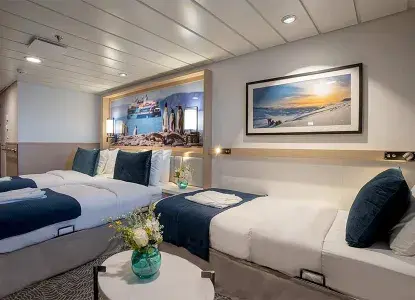 CAT F - Triple Porthole Stateroom