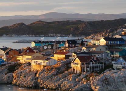 Ilulissat Sunset) 