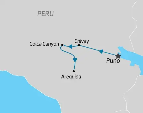 Colca Canyon to Arequipa Extension
