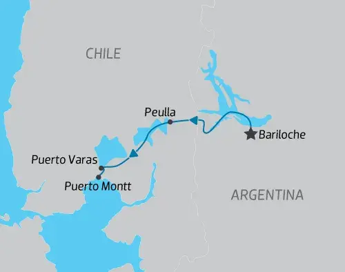 Lakes Crossing Extension from Bariloche