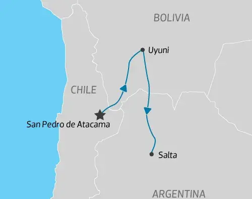 Signature Atacama Desert, Uyuni Salt Flats & Salta