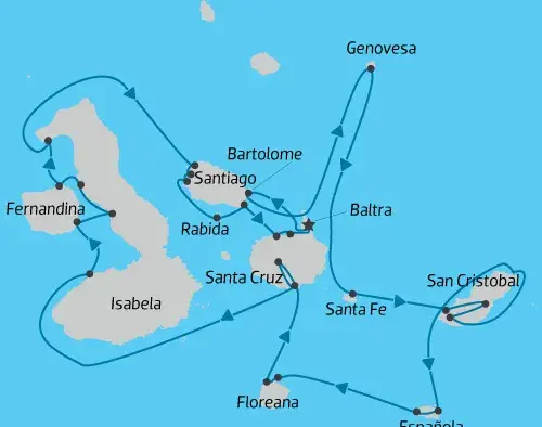 Galapagos Complete Cruise | Seaman Journey