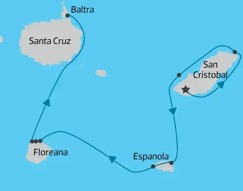 Galapagos Cruise East & Southern Islands | Seaman Journey 