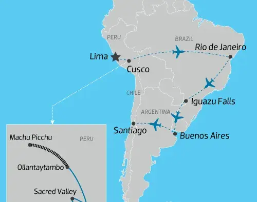 Signature South America - Lima to Santiago