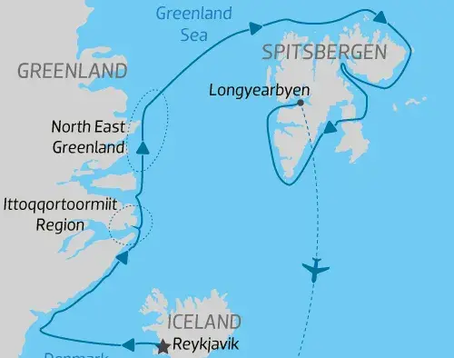 In the Ice of the Arctic: from Greenland to Svalbard | Le Commandant Charcot