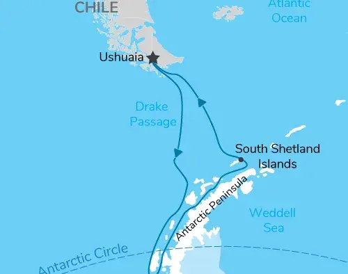 Extended Antarctic Circle Crossing | Ocean Nova