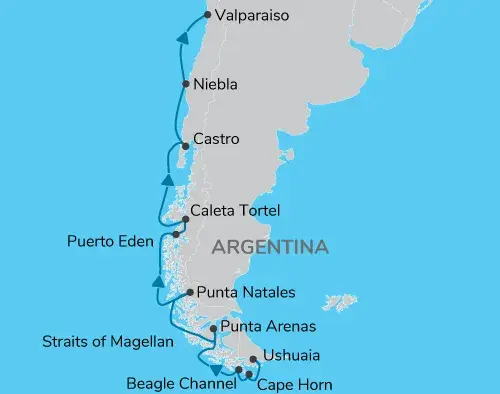Deep Patagonia: Tierra Del Fuego & the Chilean Fjords | Discoverer
